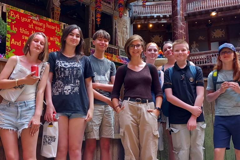 A group of creative influencers on a trip to London